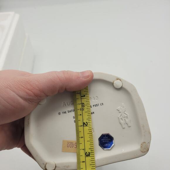 Dave Grossman 1979 Back from Camp Norman Rockwell Collectible Figurine - Picture 8 of 8